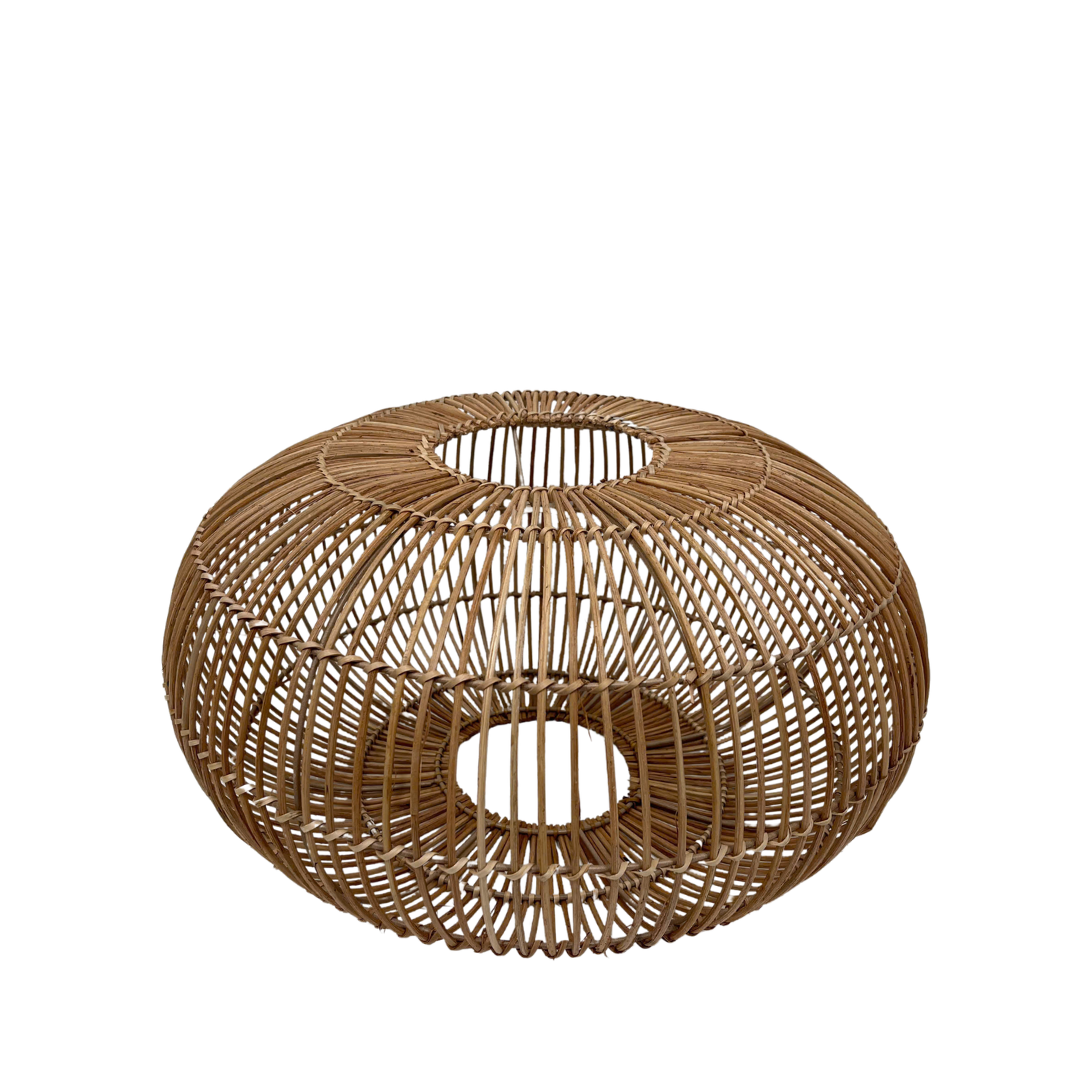 Sol Rattan lampeskærm Ø50